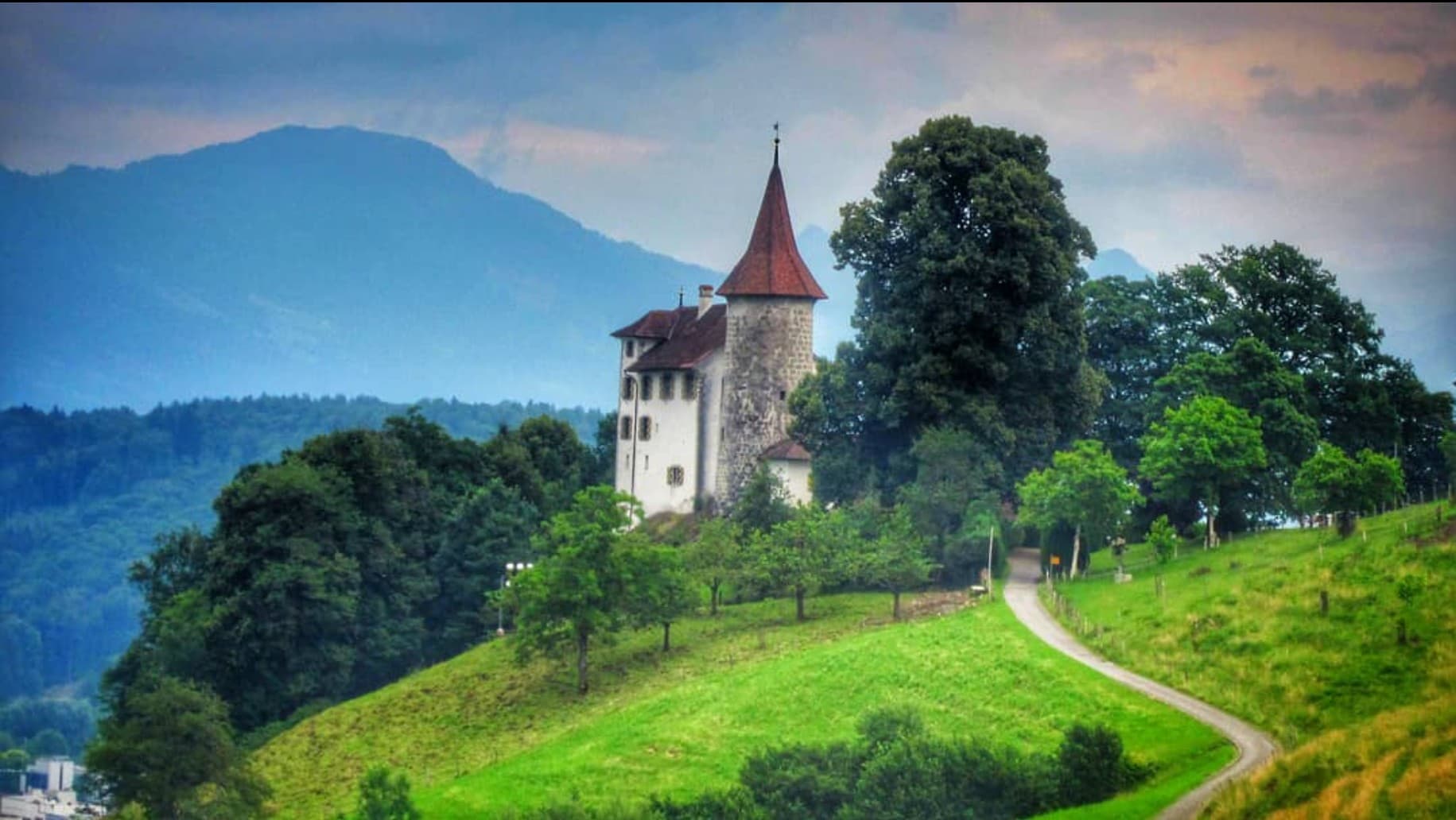 Hilltop Castle, Switzerland