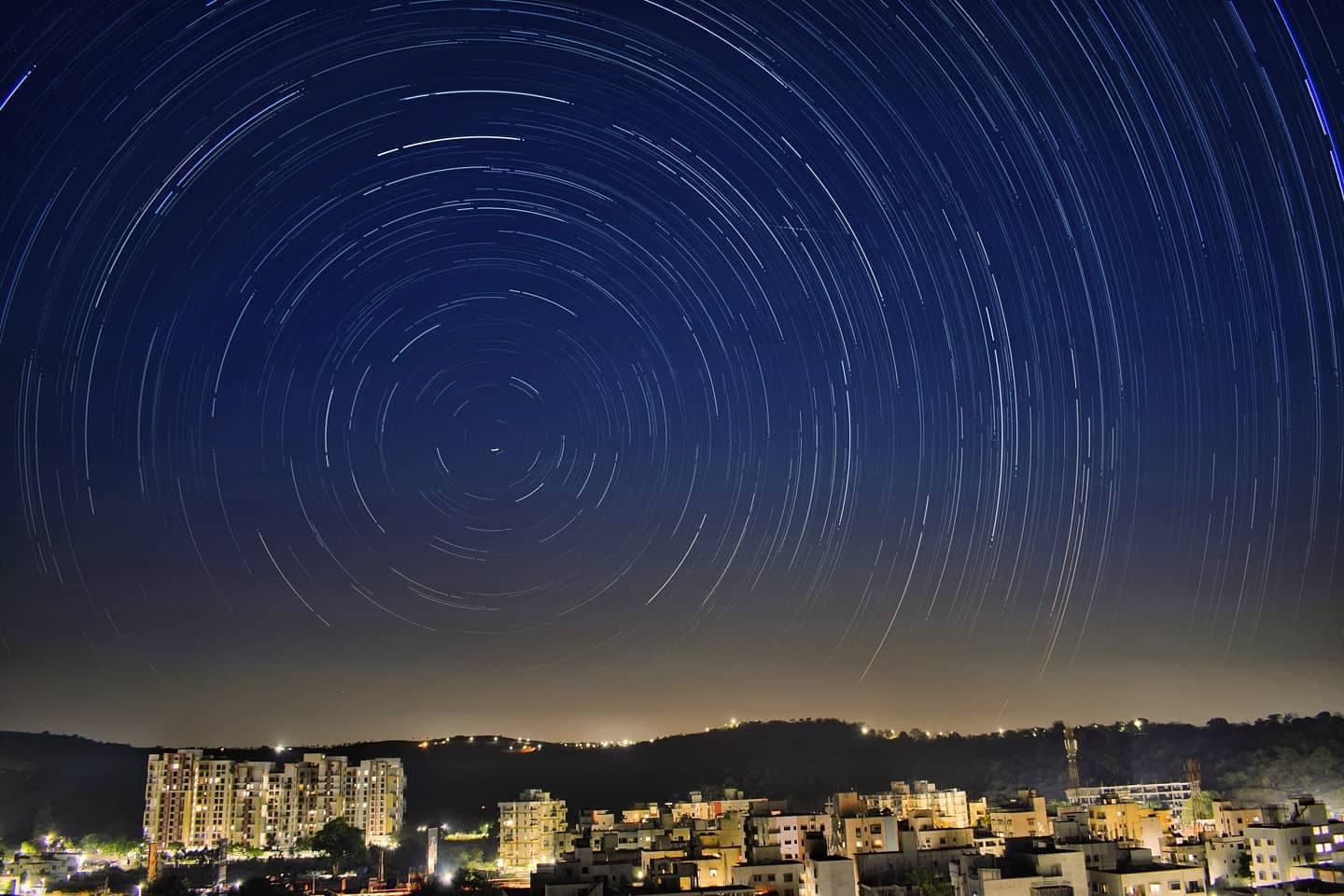 Star Trails over Pune